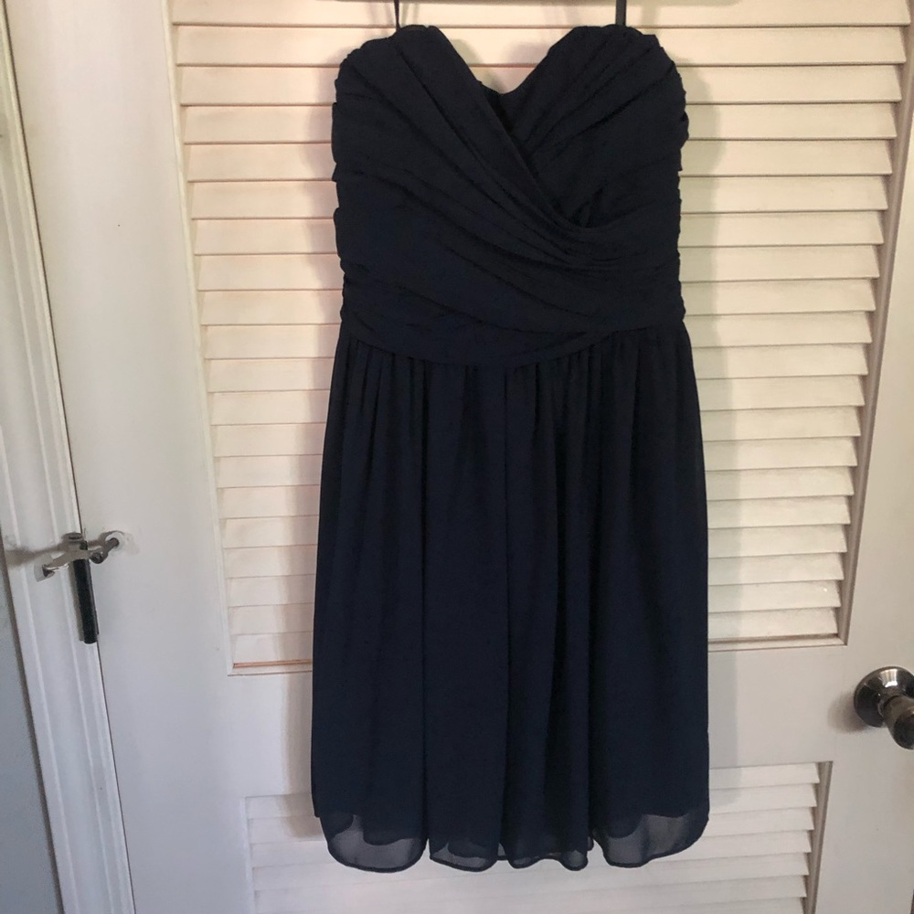 Navy blue formal dress